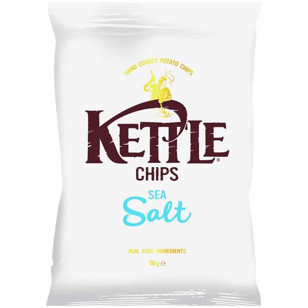 Kettle Chips Sea Salt 130g MHD:4.11.23