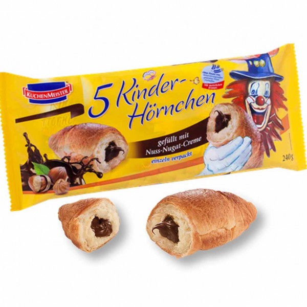 Kuchenmeister Kinder Hörnchen Nuss Nougat 240g MHD:1.5.24