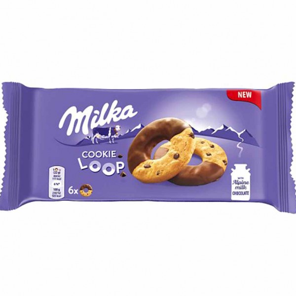 Milka Cookie Loop 132g MHD:31.7.24