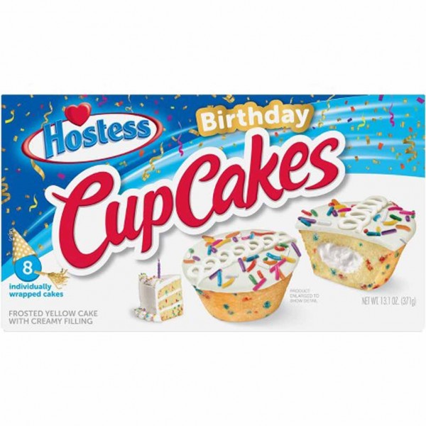Hostess Cup Cakes Birthday 371g MHD:10.10.22