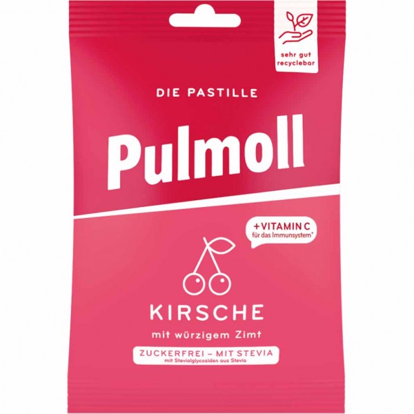 Pulmoll Pastillen Kirsche 75g MHD:30.10.24