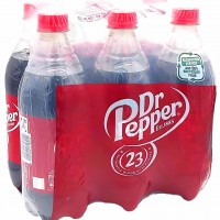 6x Dr Pepper Cola PET 0,591 L = 3,546 L MHD:26.10.24