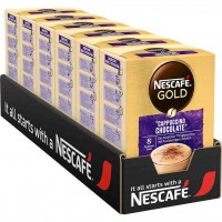 Nescafe Gold Cappuccino Chocolate 8x18g=144g MHD:30.3.24