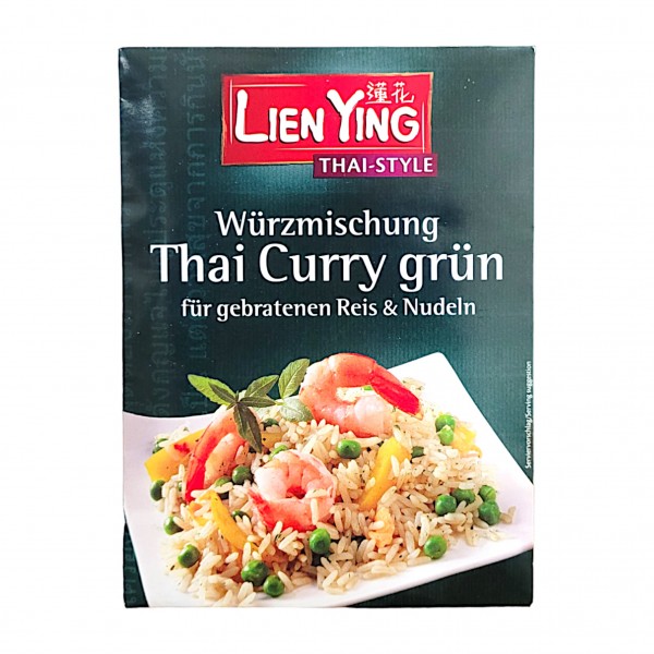Lien Ying Würzmischung Thai Curry Grün 14g MHD:15.5.26