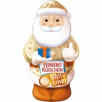 Ferrero Küsschen Weihnachtsmann White Crispy 18x72g=1296g MHD:20.4.24