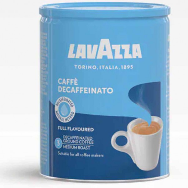 Lavazza Caffè Decaffeinato gemahlen Dose 250g MHD:30.8.25