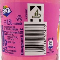 Fanta What the Fanta ohne Zucker pink 0,5l inkl. Einwegpfand