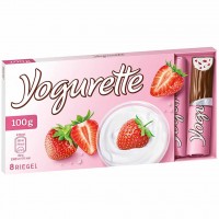 Yogurette Schokolade 4x100g=400g MHD:20.4.23