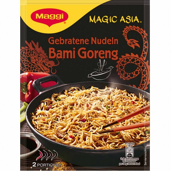 Maggi Magic Asia gebratene Nudeln Bami Goreng 120g MHD:30.6.23