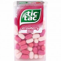 16x tic tac Strawberry Mix Pack á 49g=784g MHD:15.9.23
