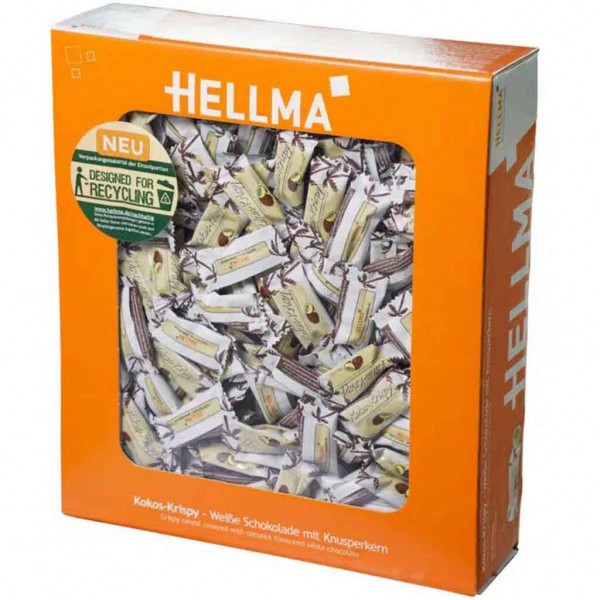 Hellma Kokos Krispy 380er Catering Box 418g MHD:30.12.24