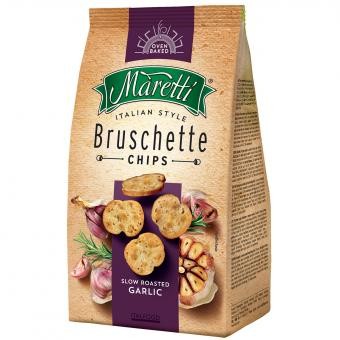 Maretti Bruschette Chips Slow Roasted Garlic 150g MHD:5.7.24