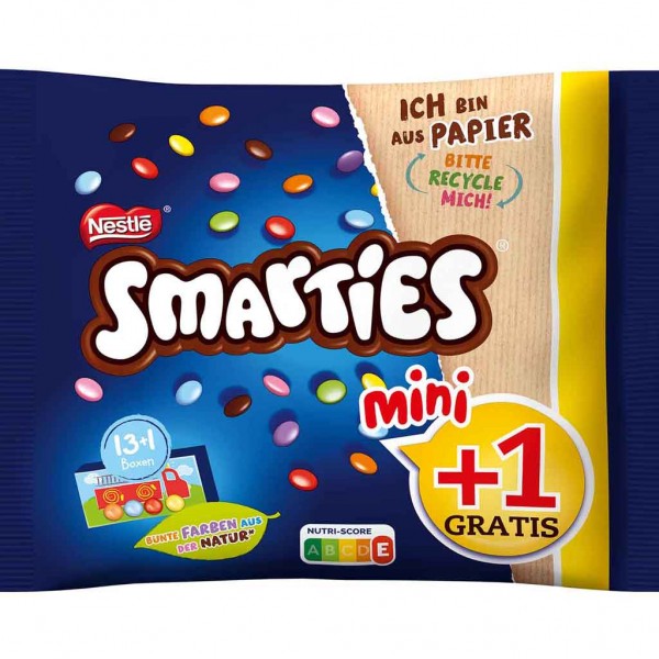 Smarties Mini 13er + 1 gratis 201g MHD:30.10.24