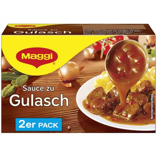 Maggi Sauce zu Gulasch 2er Pack für 500ml MHD:30.1.25
