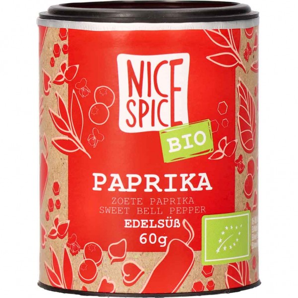 Nice Spice Bio Paprika edelsüß 60g MHD:20.2.25
