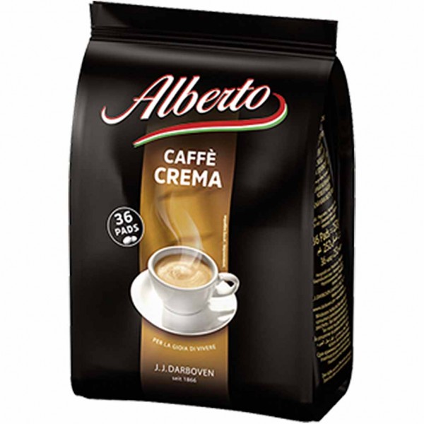 Alberto Caffe Crema Kaffeepads 36er 252g MHD:30.4.25