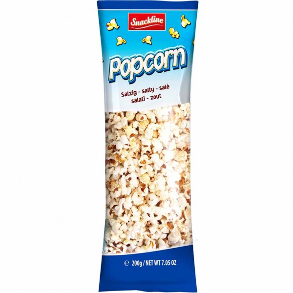 Snackline Popcorn salzig 200g MHD:5.6.24