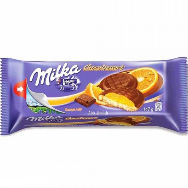 Milka Choco Dessert Jaffa Orange 147g