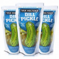 Van Holten's - Dill Pickle, Gurke im Beutel mit Dill Geschmack ca. 140g Einwaage EAN 038200000063