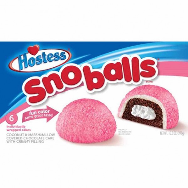 Hostess Snoballs fun color 298g MHD:10.10.22