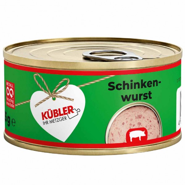 Küblers Schinken-Wurst 125g