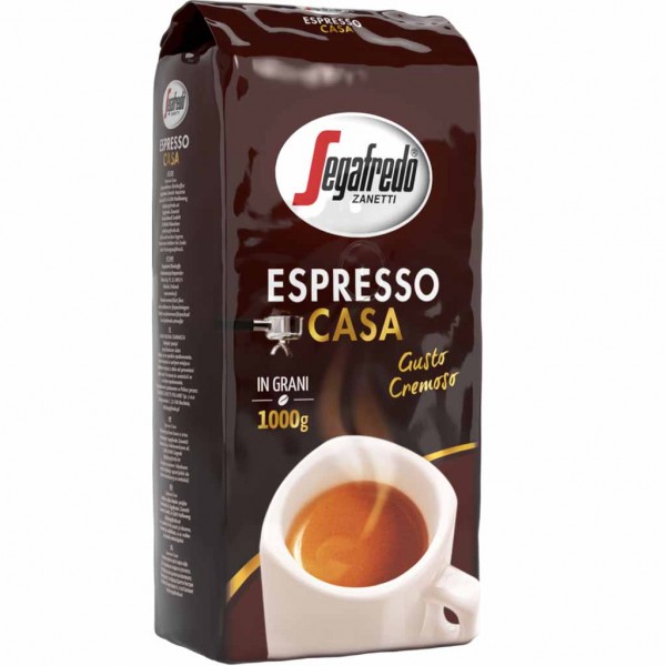 Segafredo Bohnen Espresso Casa 1000g MHD:28.8.24