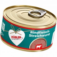 Küblers Rindfleisch-Streichwurst 125g 
