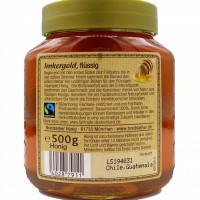 Breitsamer Honig Imkergold Flüssig Fairtrade 500g MHD:20.2.24