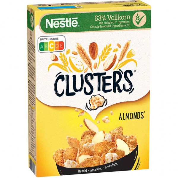 Nestle Clusters Almonds 325g MHD:30.10.24