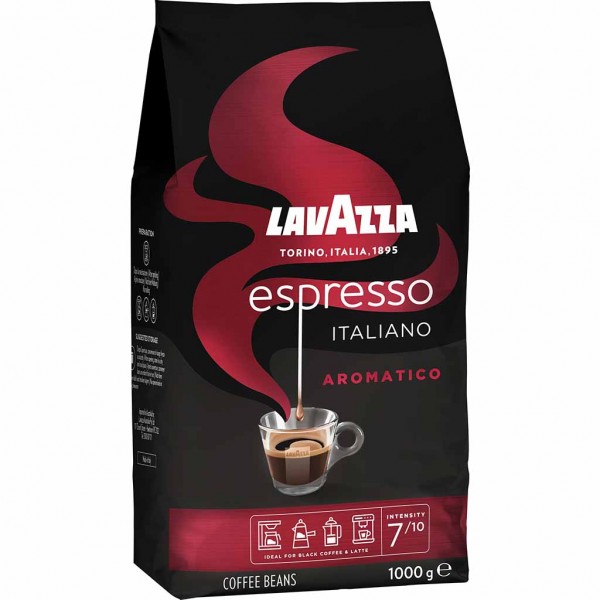 Lavazza Espresso Italiano Aromatico ganze Bohnen 1000g MHD:30.11.25