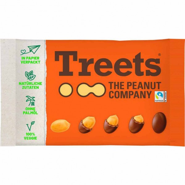 Treets - The Peanut Company Peanuts 185g MHD:21.11.24