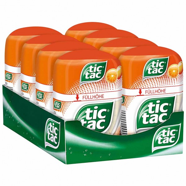 tic tac Fresh Orange Big Pack 8x98g=784g MHD:27.2.25