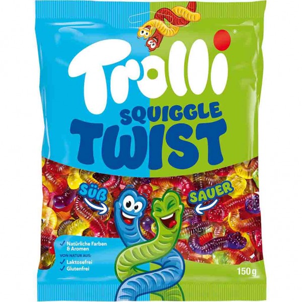 Trolli Squiggle Twist 150g MHD:18.7.25