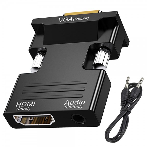 Konverteradapter von HDMI zu VGA D-Sub-Audio