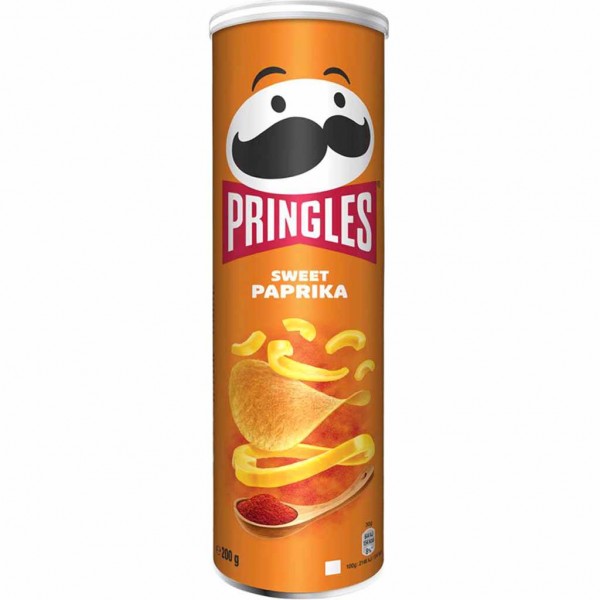 Pringles Sweet Paprika 185g MHD:20.9.23