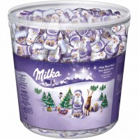 Milka Mini Weihnachtsmänner 1540g MHD:30.3.24