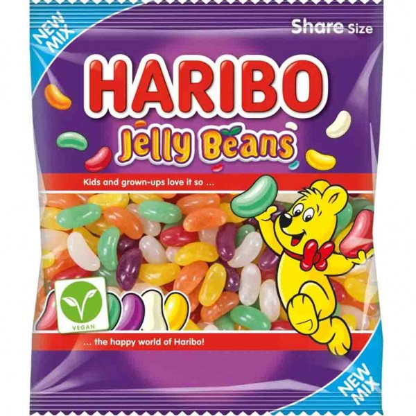 Haribo Jelly Beans 160g MHD:30.9.25