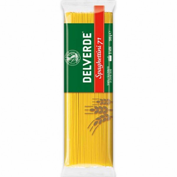 Delverde Nudeln Spaghettini 500g MHD:28.2.27