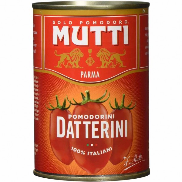 MUTTI Parma Datterini italienische Datteltomaten 400g MHD:31.8.26