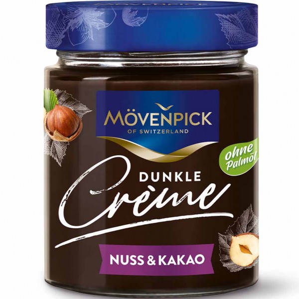Mövenpick Dunkle Creme Nuss-Kakao 300g MHD:12.2.24