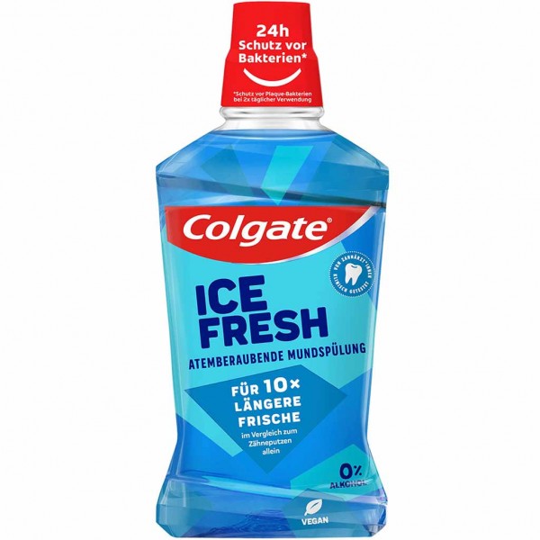 Colgate Mundspülung Ice Fresh 0% Alkohol 500ml