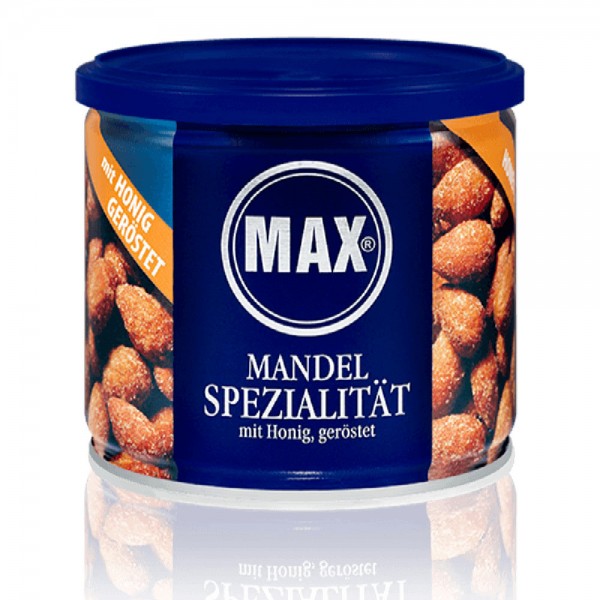 MAX Mandel Spezialität mit Honig geröstet 150g MHD:28.2.25
