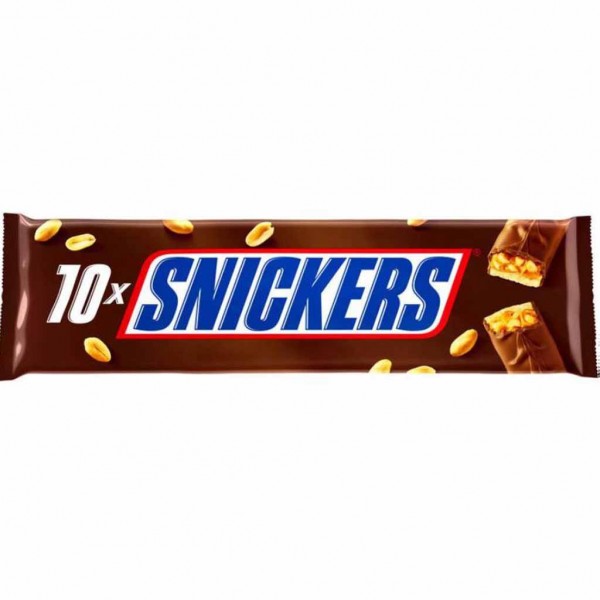 Snickers 10er Schokoriegel 10x50g = 500g