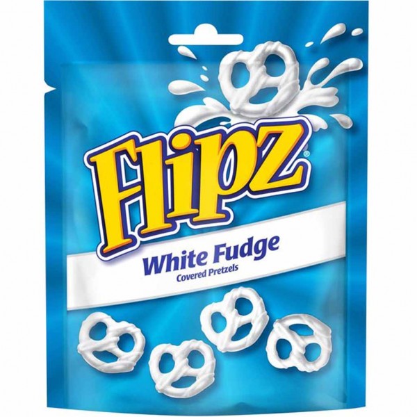 Flipz Brezeln white Fudge 90g MHD:2.11.24
