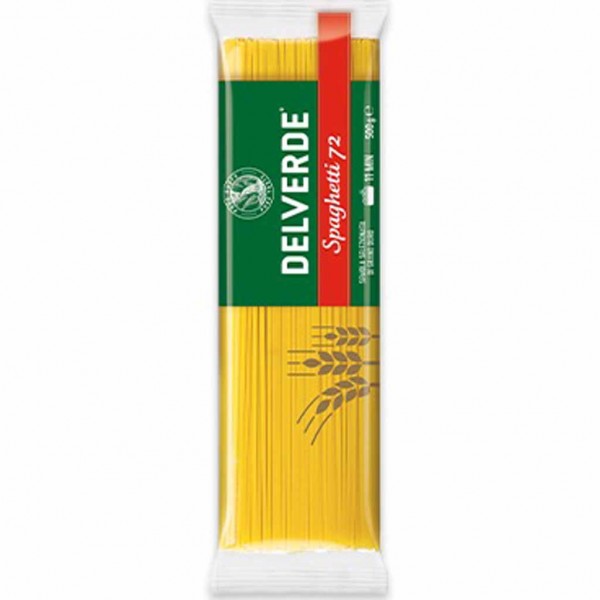 Delverde Nudeln Spaghetti 72 500g MHD:28.2.27
