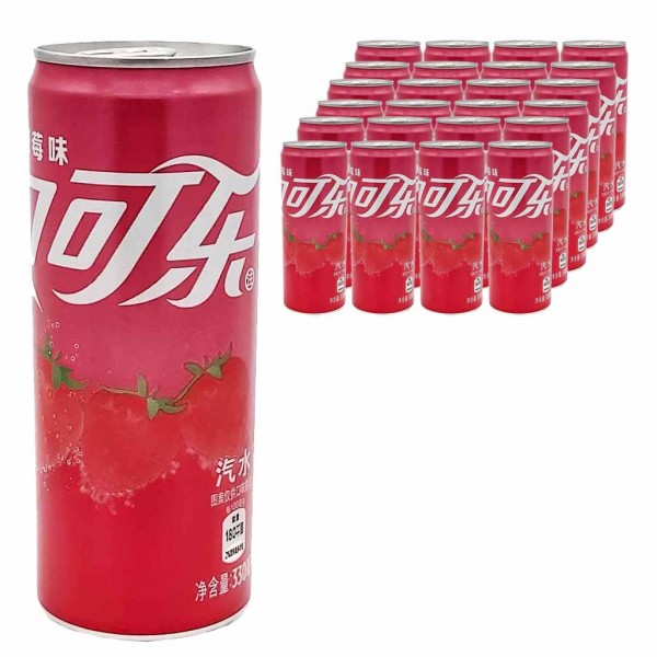 24x Coca-Cola Strawberry DOSE á 0,33L=7,92L