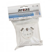 Arcas Schuko-Steckdose + 2 x USB 1er Blister