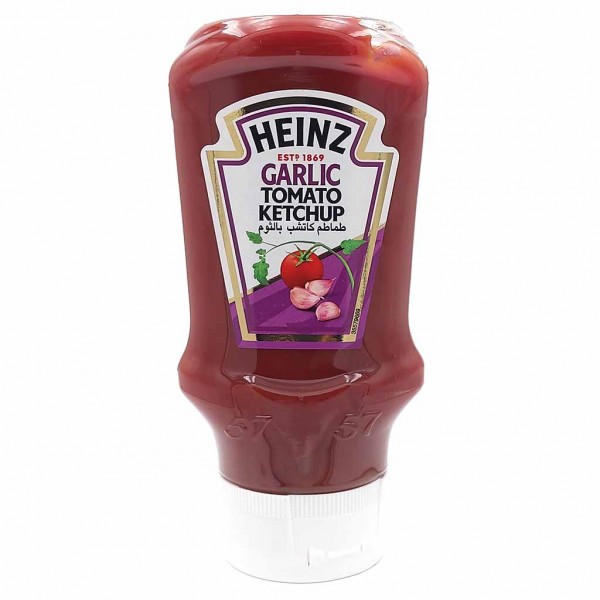 Heinz Knoblauch Tomaten Ketchup - Squeezeflasche 460g - 8715700119588