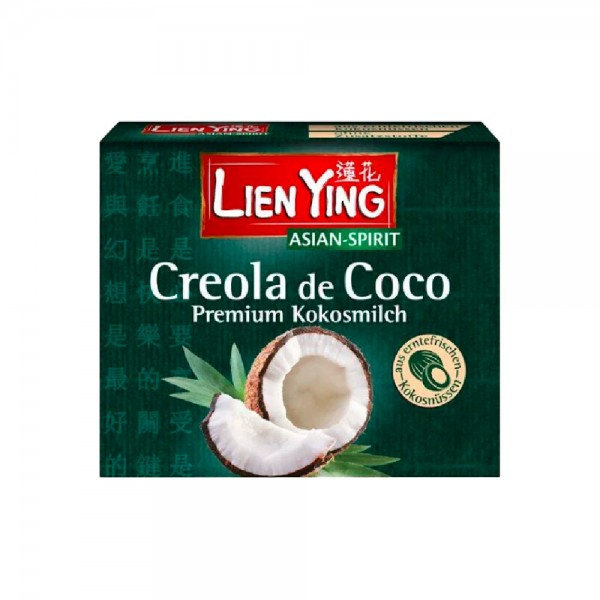 Lien Ying Premium Kokosmilch Creola de Coco 200ml MHD:26.10.24