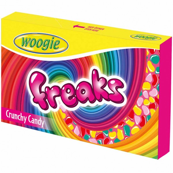 Woogie Freaks Zucker-Dragees 150g MHD:26.12.24